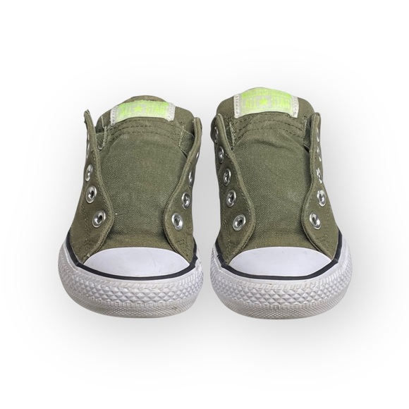 Converse ™️ ✪ Chuck Taylor All Star Street Low Slip On Sneakers ✪ Army Green ✪ - Picture 9 of 16